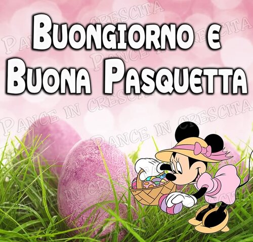 Buongiorno e Buona Pasquetta