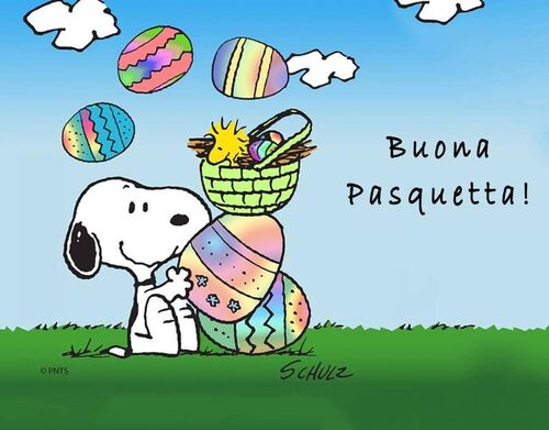 Buona Pasquetta! - da Snoopy