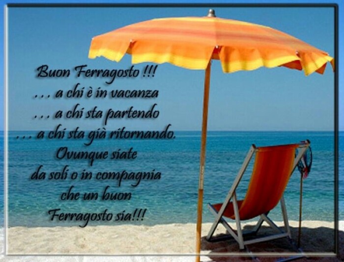 Le più belle cartoline per augurare Buon Ferragosto