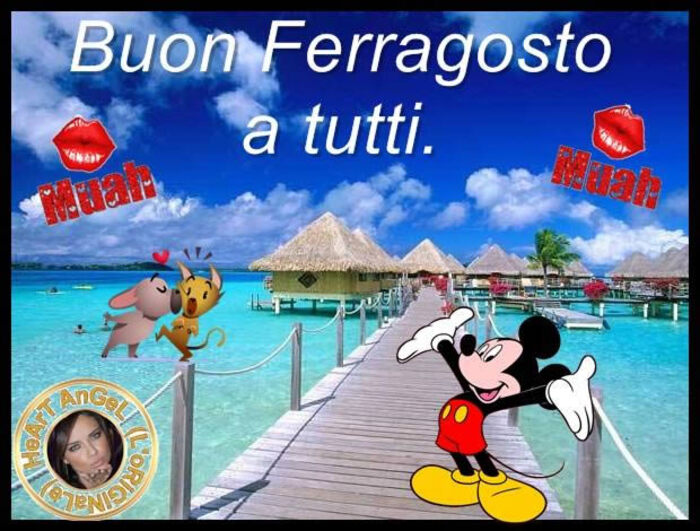 Topolino: Buon Ferragosto a tutti !