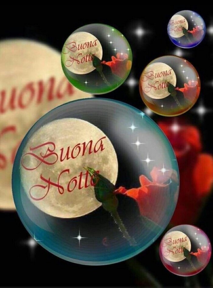 Buonanotte con le palline di Natale