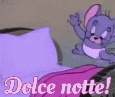 Dolce Notte! - GIF animate