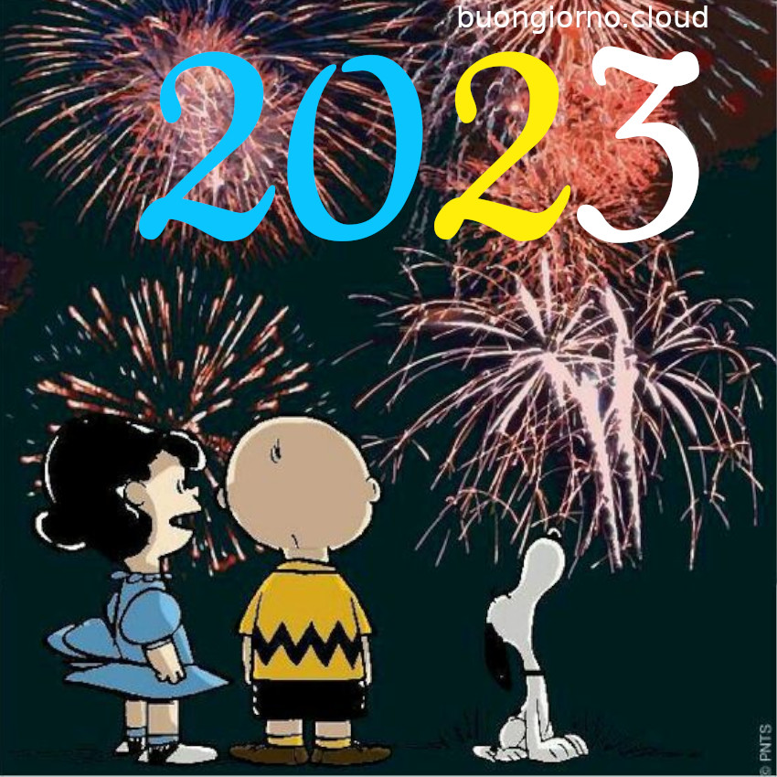 Buon 2023 Snoopy